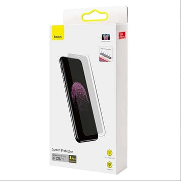 iPhone XR/11 Baseus 0,3 mm hærdet glas i fuld skærm