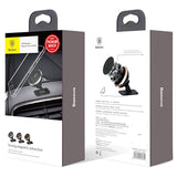 Baseus 360 Roterende Universal Magnetisk Bilholder - Sølv