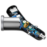 Baseus BSC-C16N Biloplader med Lighterstik - Sort