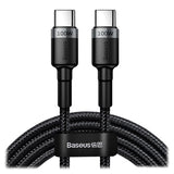 Baseus Cafule USB-C Kabel - 2m - Grå / Sort