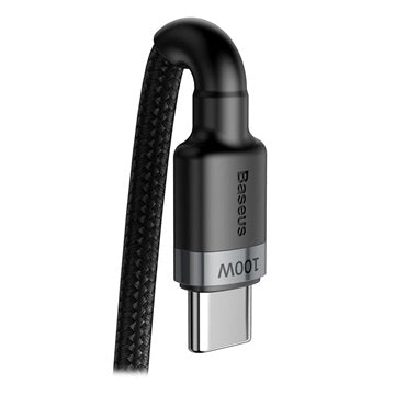 Baseus Cafule USB-C Kabel - 2m - Grå / Sort
