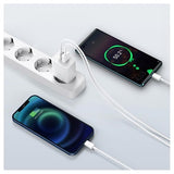 Baseus Compact Oplader 20W - USB-C PD3.0, USB QC3.0 - Hvid