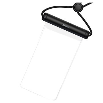 Baseus Cylinder Slide Vandtæt Taske med Touch ID - 7.2" - Sort