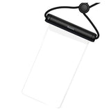 Baseus Cylinder Slide Vandtæt Taske med Touch ID - 7.2" - Sort