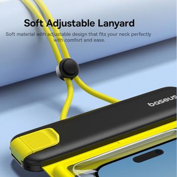 Baseus DeepDive vandtæt clip-on-etui - 7.2" - sort / gul