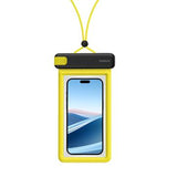 Baseus DeepDive vandtæt clip-on-etui - 7.2" - sort / gul