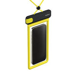 Baseus DeepDive vandtæt clip-on-etui - 7.2" - sort / gul
