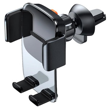 Baseus Easy Control Mobilholder til Luftkanal SUYK000101 - 4.7"-6.7" - Mørkegrå