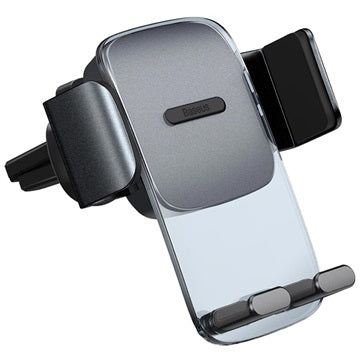 Baseus Easy Control Mobilholder til Luftkanal SUYK000101 - 4.7"-6.7" - Mørkegrå