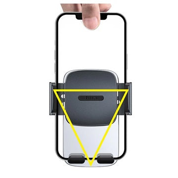 Baseus Easy Control Mobilholder til Luftkanal SUYK000101 - 4.7"-6.7" - Mørkegrå