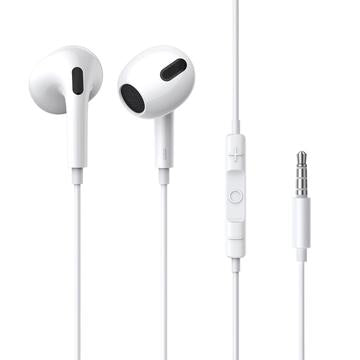 Baseus Encok H17 3.5mm In-Ear-hovedtelefoner med ledning - hvid