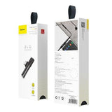 Baseus L41 USB-C til 3.5mm lydadapter - Sort