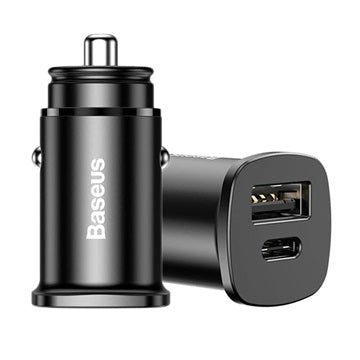 Baseus PPS 30W Billader - USB-C PD, QC4.0/3.0, SCP, AFC - Sort