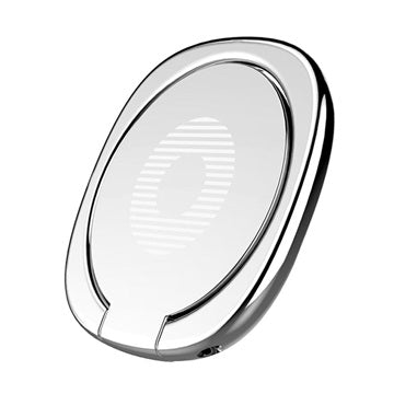 Baseus Privity Magnetisk Ring Holder til Smartphones - Sølv