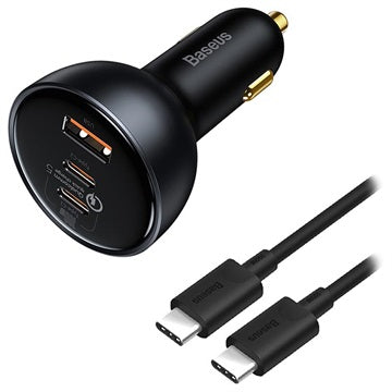 Baseus Qualcomm Quick Charge 5.0 Billader - 160W - Sort