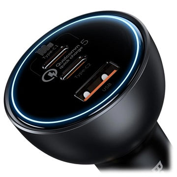 Baseus Qualcomm Quick Charge 5.0 Billader - 160W - Sort