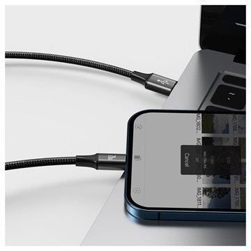 Baseus Rapid 3-in-1 USB Type-C Kabel CAMLT-SC01 - 1.5m - Sort
