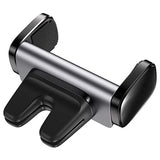 Baseus Steel Cannon Mobilholder til Luftkanal - 4.7"-6.5" - Sort