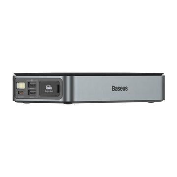 Baseus Super Energy Pro+ starthjælp til bil 1200A m. powerbank, lommelygte - sort