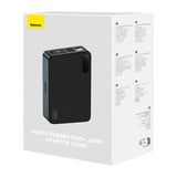 Baseus Super Energy Pro+ starthjælp til bil 1200A m. powerbank, lommelygte - sort