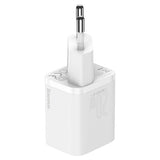 Baseus Super Si Hurtig Oplader med USB-C / Lightning Kabel - 20W - Hvid