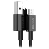 Baseus Superior MicroUSB Hurtig Opladning Datakabel - 1m - Sort