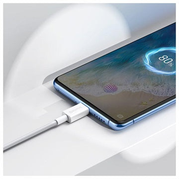 Baseus Superior MicroUSB Hurtig Opladning Datakabel - 1m - Hvid