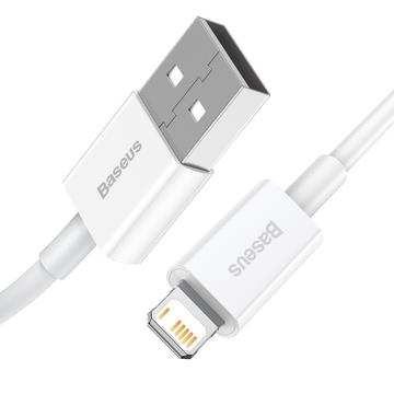 Baseus Superior Series Lightning Kabel - 1m - Hvid