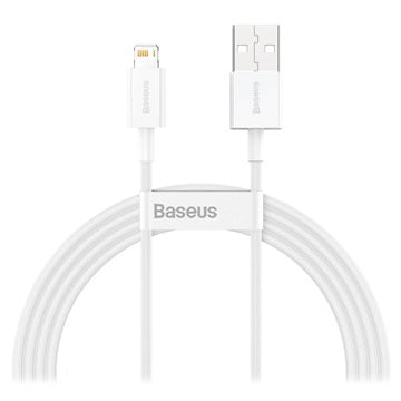 Baseus Superior Series Lightning Kabel - 1.5m - Hvid