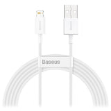 Baseus Superior Series Lightning Kabel - 2m - Hvid