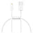 Baseus Superior Series Lightning Kabel - 0.25m - Hvid
