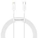 Baseus Superior Series USB-C / Lightning-kabel - 1.5m, 20W - Hvid