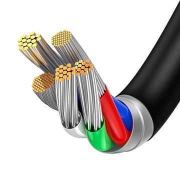Baseus Superior Series USB-C / Lightning-kabel - 2m, 20W - Sort