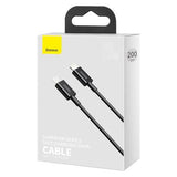 Baseus Superior Series USB-C / Lightning-kabel - 2m, 20W - Sort