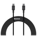 Baseus Superior Series USB-C / USB-C Kabel - 100W, 2m - Sort