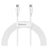 Baseus Superior Series USB-C / USB-C Kabel - 100W, 2m - Hvid