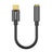 Baseus USB-C / 3.5mm Audio Adapter Kabel CAHUB-EZ0G - Sort