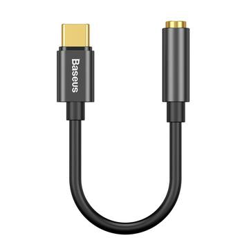 Baseus USB-C / 3.5mm Audio Adapter Kabel CAHUB-EZ0G - Sort
