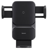 Baseus Wisdom Trådløs Billader / Bilholder - 15W - Sort