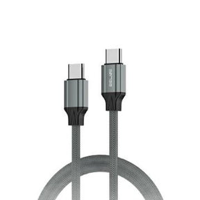Beline BLNCBC03 65W USB-C / USB-C opladnings- og dataoverførselskabel - 1m - Sort