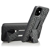 iPhone 11 Pro Hybrid Cover med Bælteklips - Sort