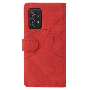 Bi-Color Series Samsung Galaxy A52 5G, Galaxy A52s Pung - Rød