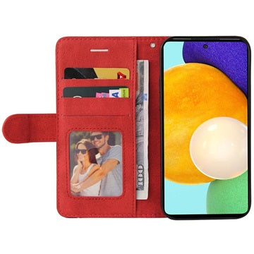 Bi-Color Series Samsung Galaxy A52 5G, Galaxy A52s Pung - Rød