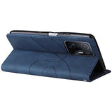 Bi-Color Series Xiaomi 11T/11T Pro Etui med Pung - Blå