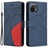 Bi-Color Series Xiaomi Mi 11 Lite 5G Etui med Pung - Blå
