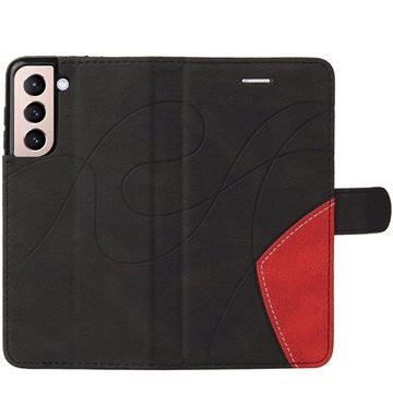 Bi-Color Series Samsung Galaxy S21 5G Pung - Sort