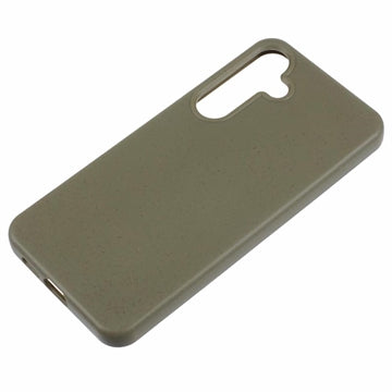 Samsung Galaxy S25+ Biologisk Nedbrydeligt Cover - Sortgrøn