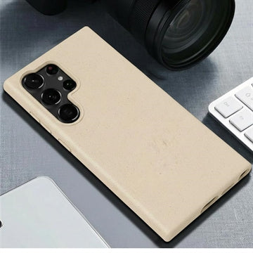 Samsung Galaxy S26 Ultra Biologisk Nedbrydeligt Cover - Beige