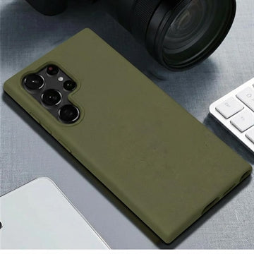 Samsung Galaxy S26 Ultra Biologisk Nedbrydeligt Cover - Sortgrøn