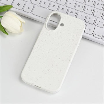 iPhone 17 Biologisk Nedbrydeligt Cover - Beige